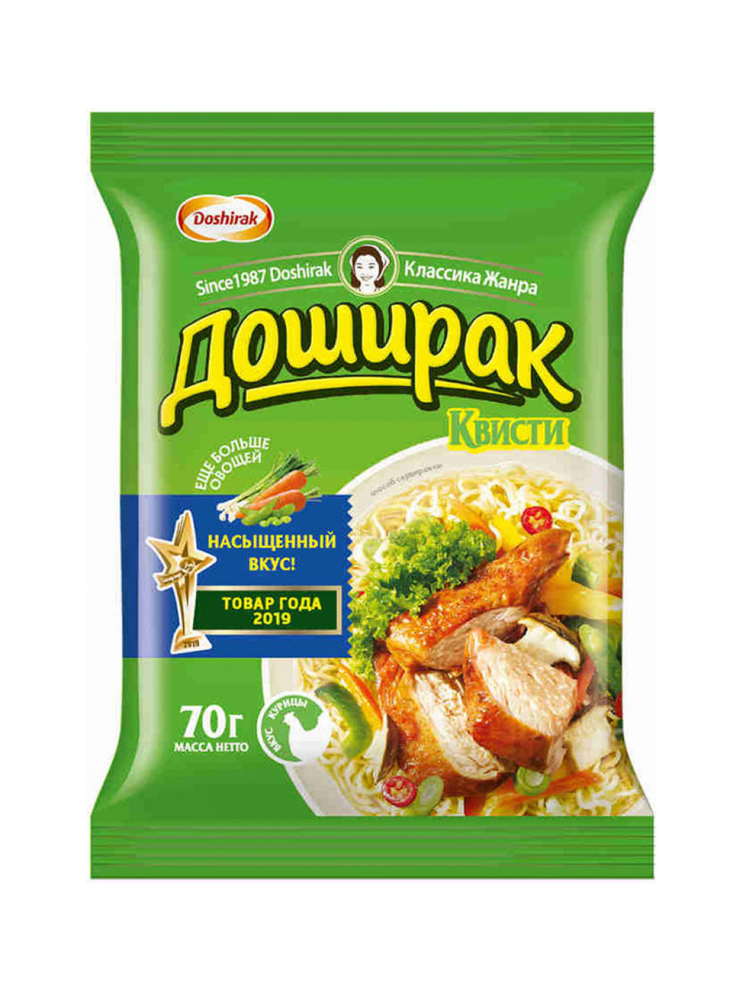 Лапша "Доширак", Куринный, 70 г