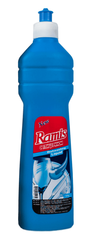 СРЕДСТВО ДЛЯ МЫТЬЯ ПОСУДЫ «RAMIS» ГОРНАЯ СВЕЖЕСТЬ