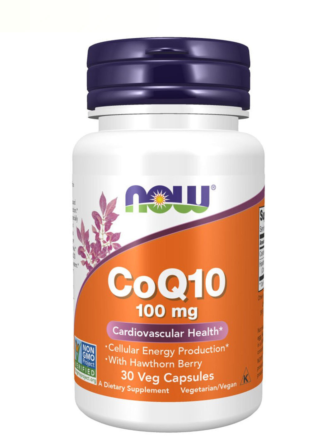 Коэнзим CoQ10 и ягоды боярышника 100 мг, 30 капсул