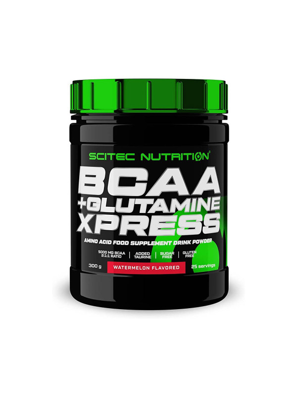 Аминокислоты Scitec Nutrition BCAA + Glutamine Xpress Watermelon 300гр