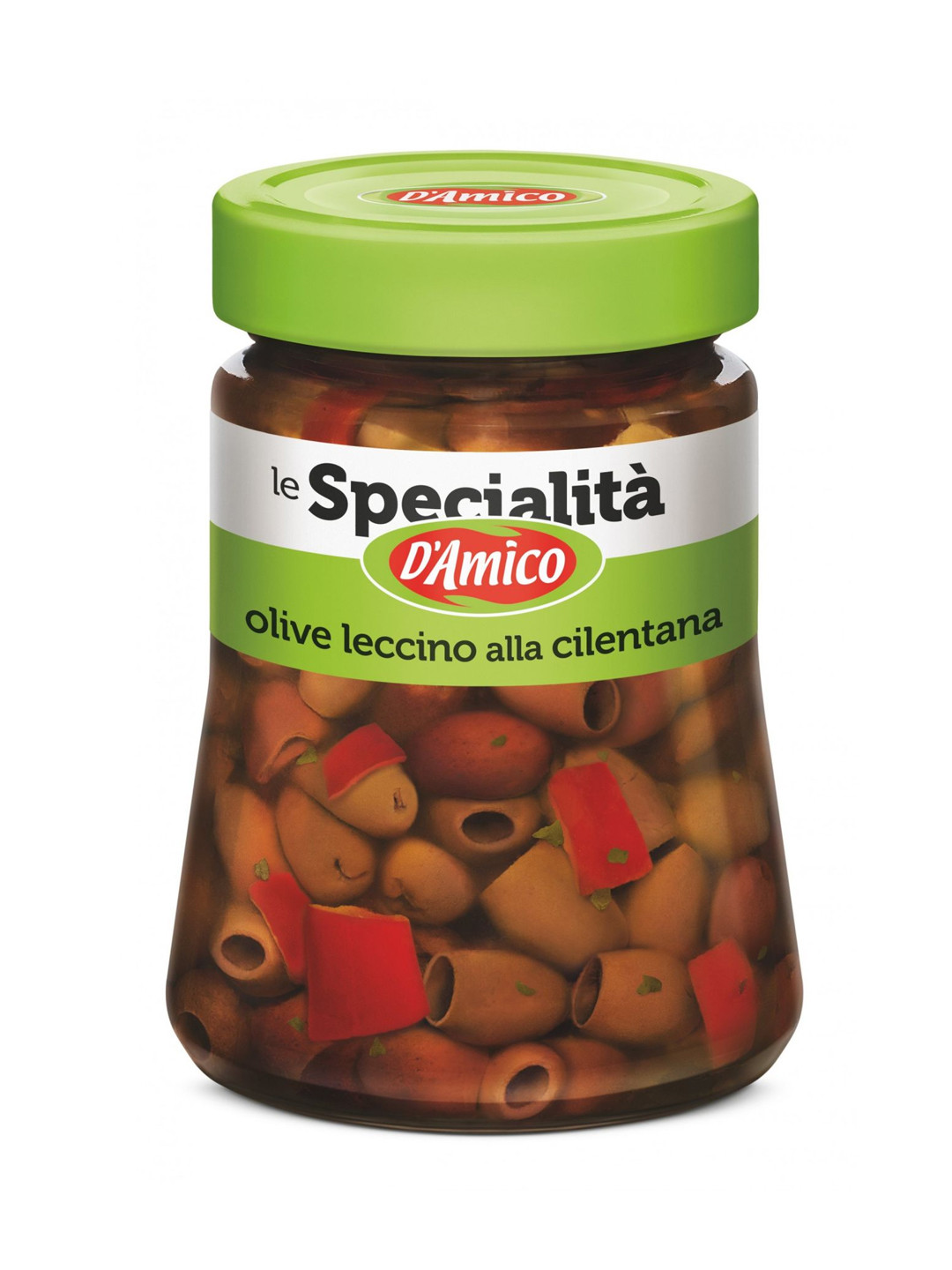 Оливки "Damico" Leccino без косточки, 290мл