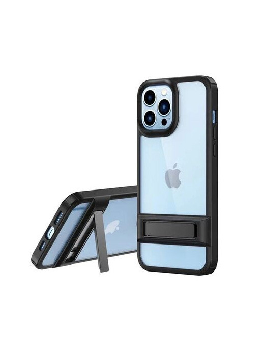 Прозрачный чехол для iPhone со стойкой