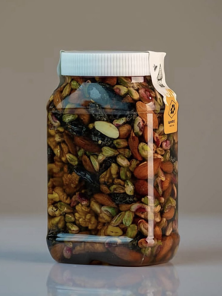 Мёд "Шифо" ассорти с фисташками 900 гр.