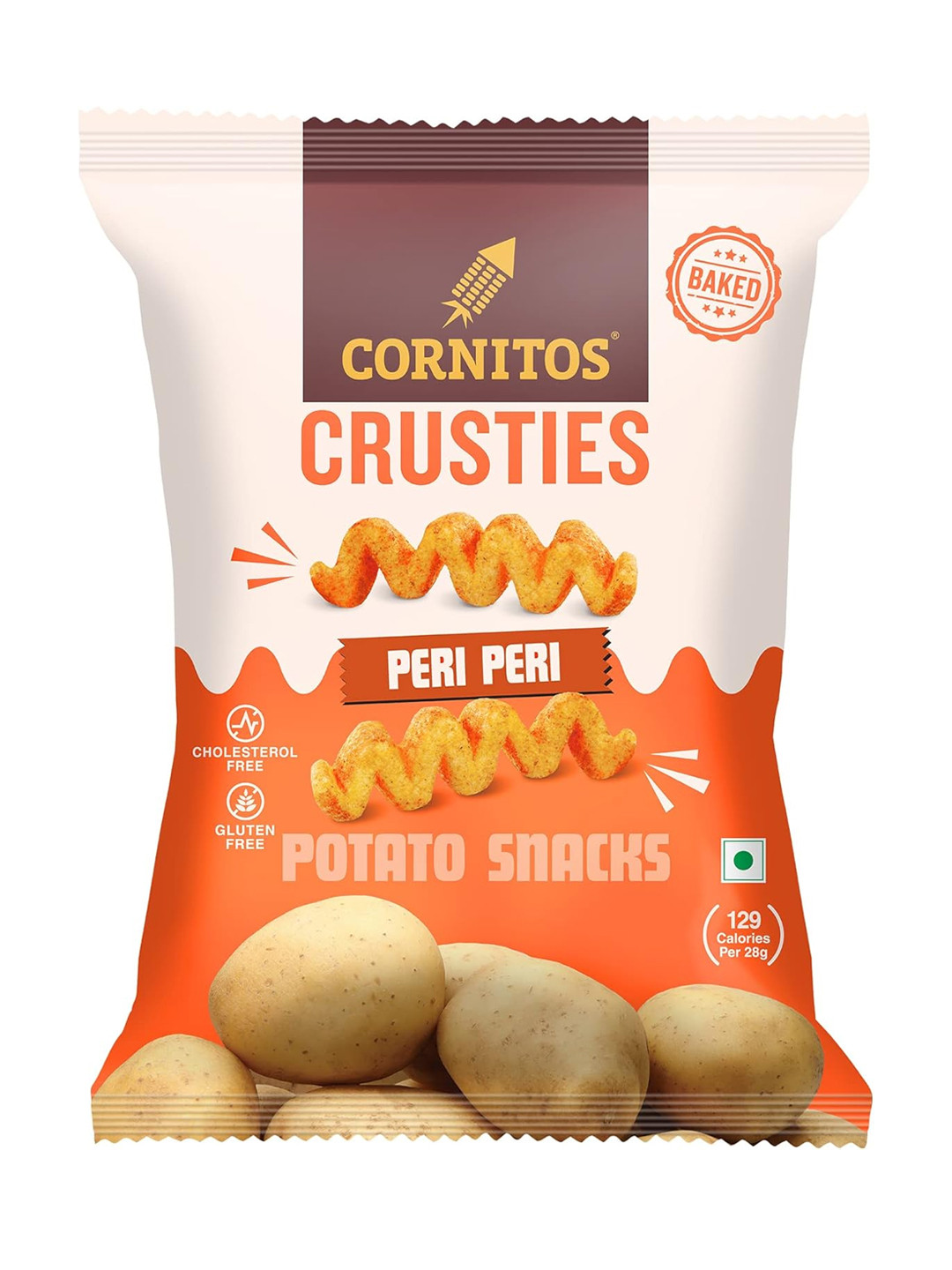 Чипсы Cornitos crusties "peri peri", 57 г