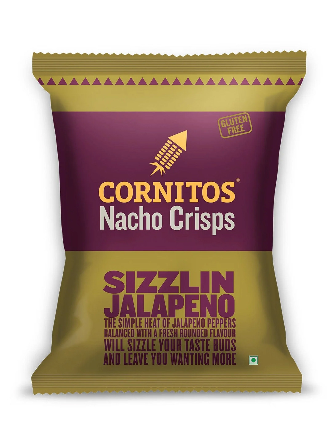 Чипсы Cornitos Nacho "sizzlin jalapeno", 55 г