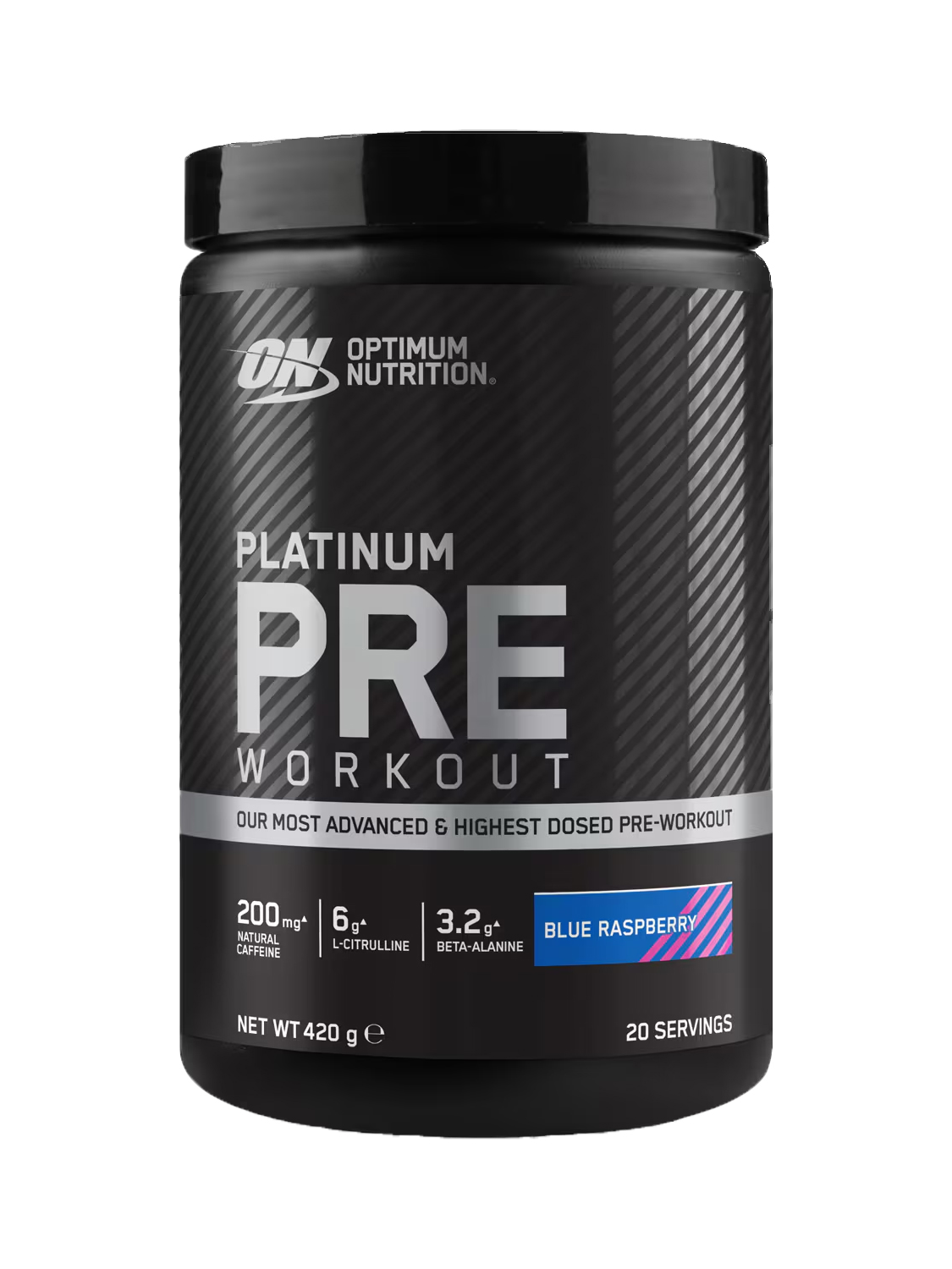 Предтренировочный комплекс Optimum Nutrition Platinum Pre-Workout со вкусом Голубики 420гр