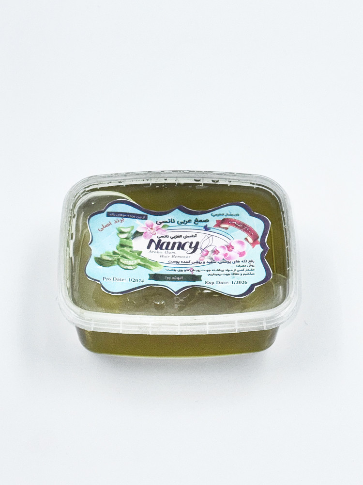 Арабская сахарная паста для депиляции Nancy Arabic Gum, с алоэ и вишней, 1 кг