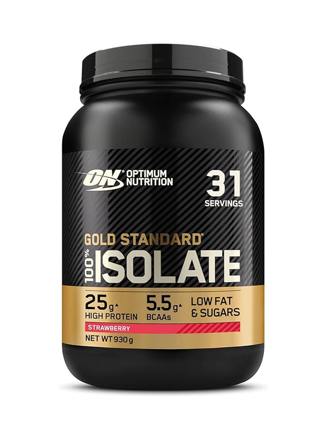 Протеин Gold Standard 100% Isolate 930 гр со вкусом Клубники