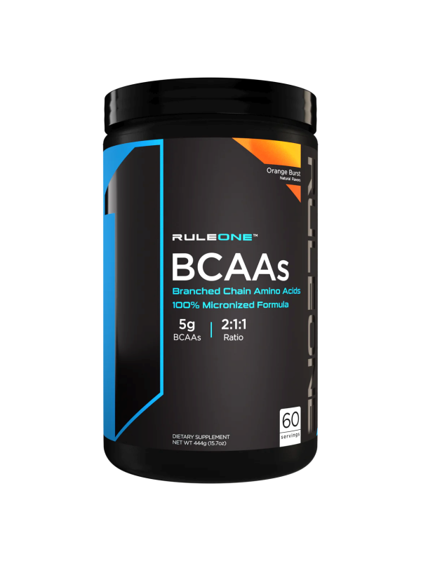 Аминокислоты Rule One BCAAs Orange Burst 444 г