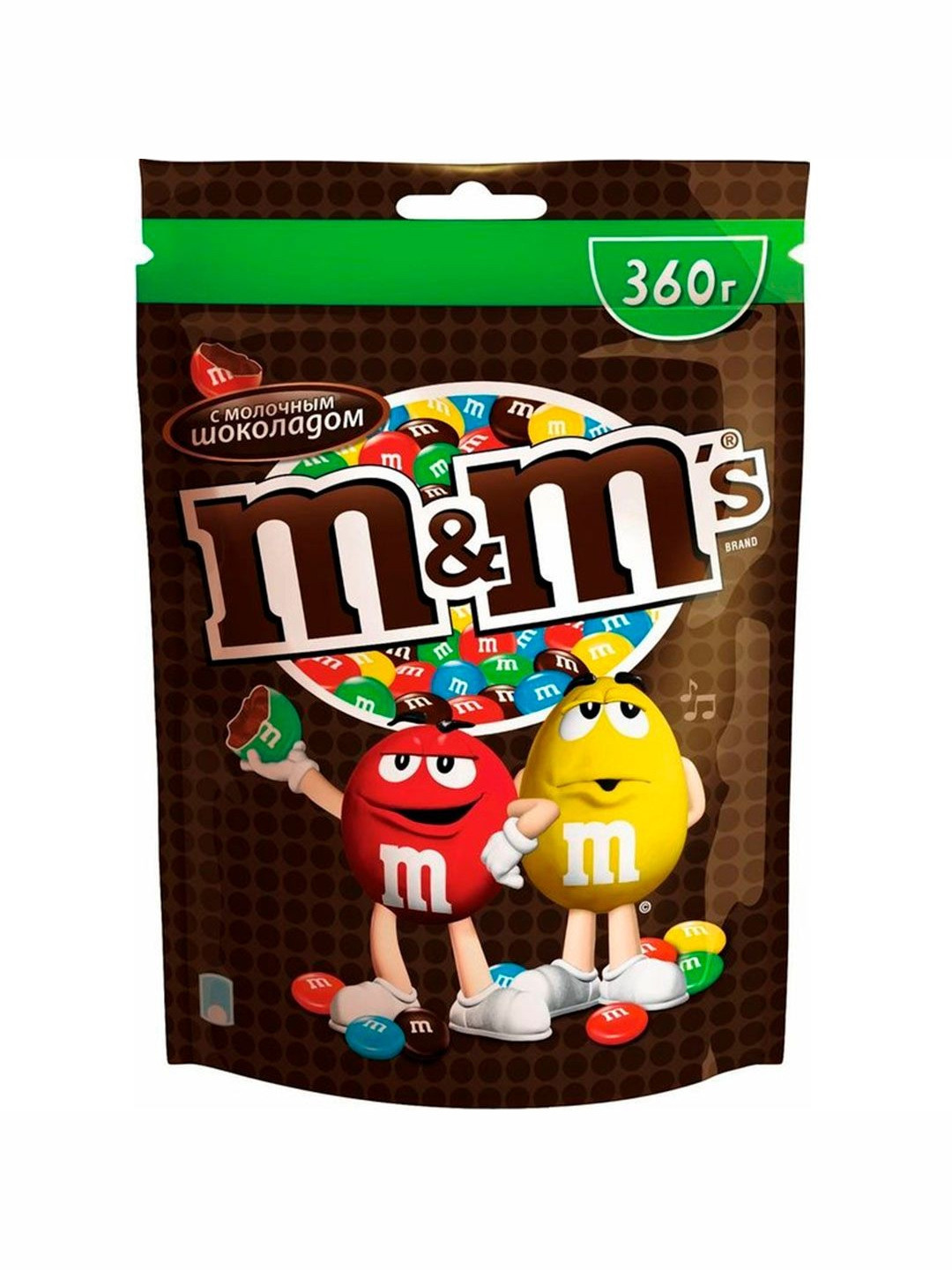 Драже "M&M's" с Молочным Шоколадом, 360 гр.