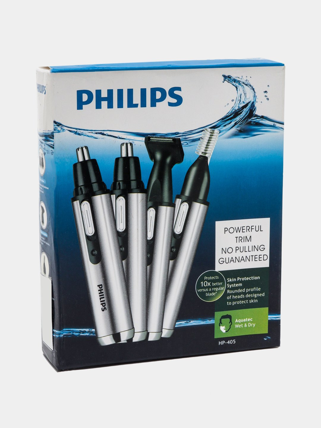 Триммер Panasonic ,Braun, Philips HP-405 для бороды, носа и бровей, 4 в 1