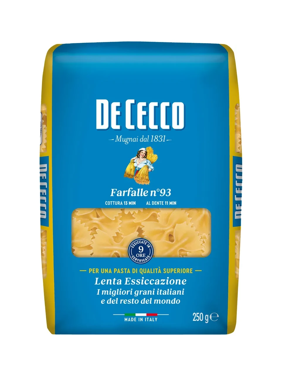 Макароны "DeCecco" Farfalle n.93 250 гр.