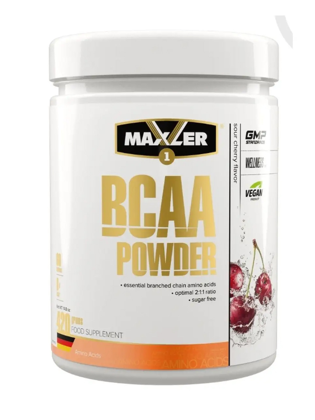 Аминокислоты MXL - BCAA Powder /  420 g / Cherry