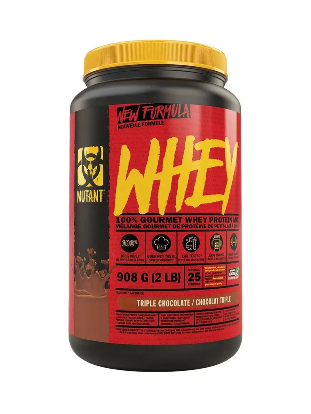 Сывороточный протеин Mutant Whey 907 г/Triple Chocolate