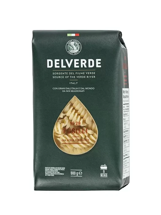 Макароны "Delverde" fusilli №29 500 гр