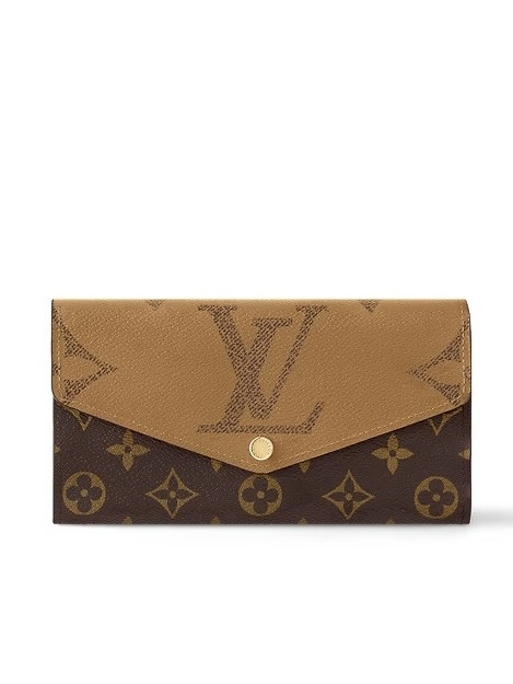 Женский кошелёк Louis Vuitton Monogram двухцветный