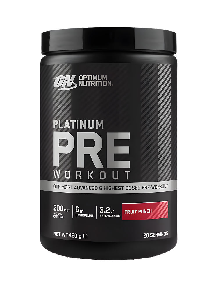 Предтренировочный комплекс Optimum Nutrition Platinum Pump Pre-Workout со вкусом Фруктового пунша 420 гр