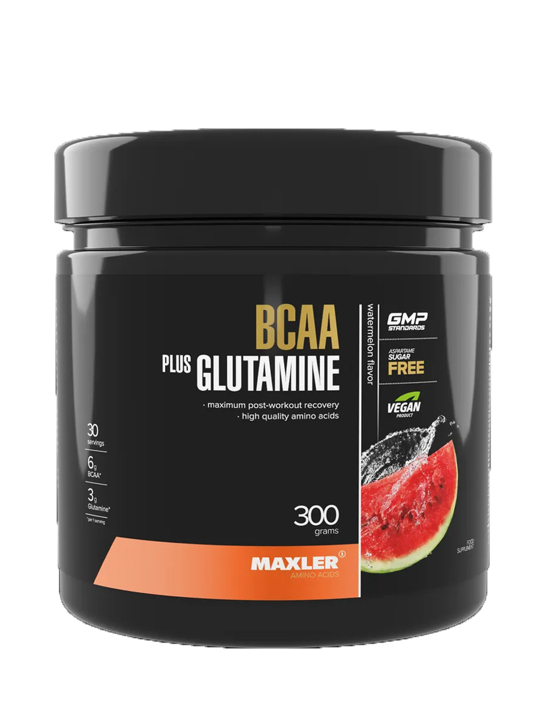 Аминокислоты MXL - 100% Golden Glutamine / 300 g / Watermelon
