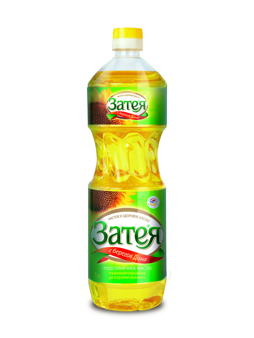 Масло подсолнечное "Затея" с берегов Дона 0,5л