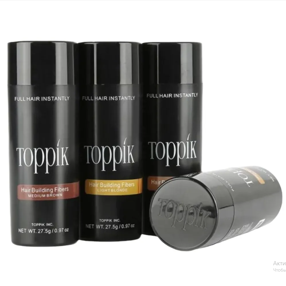 Загуститель для волос и бороды Toppik