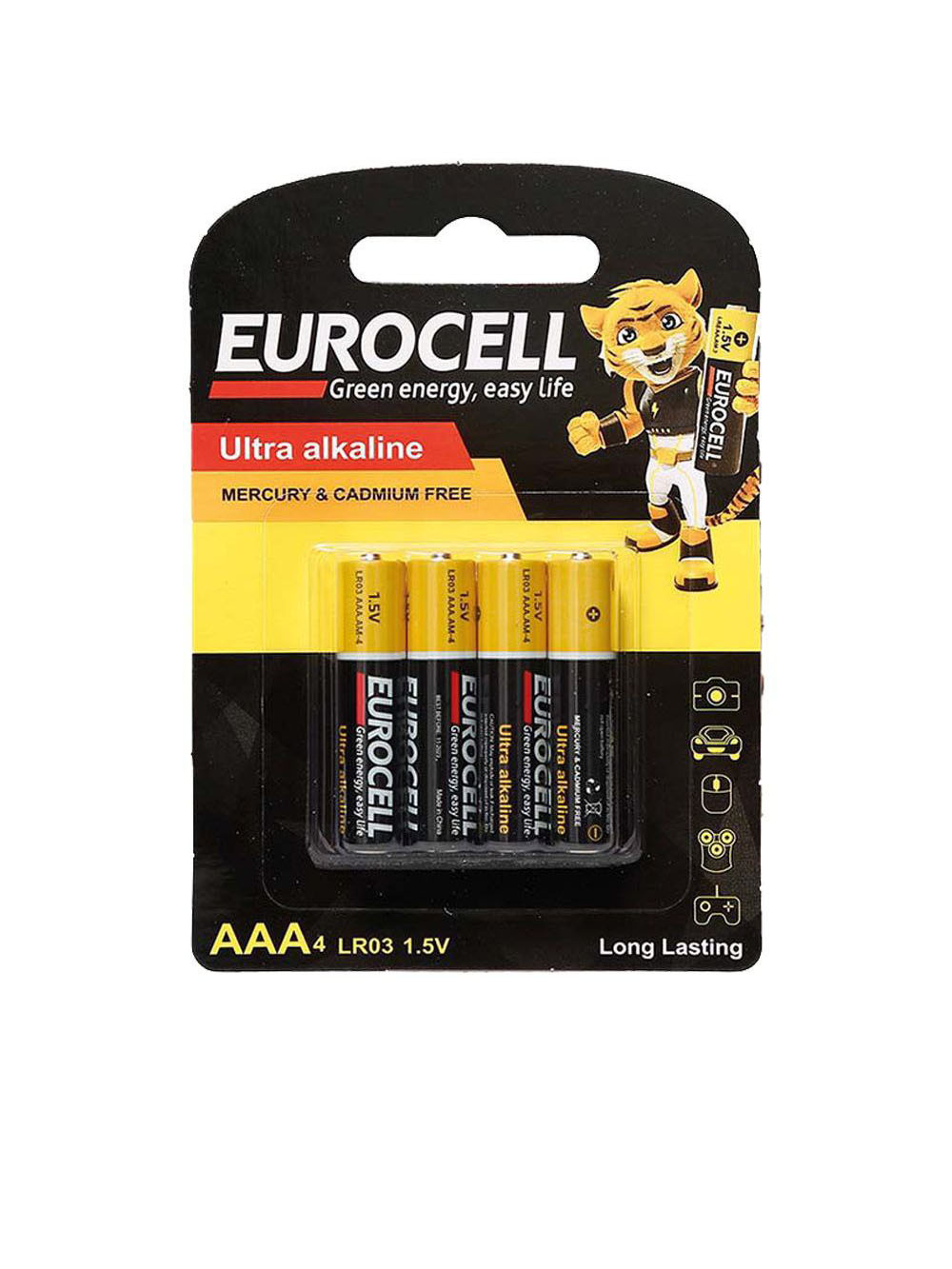 Батарейки Eurocell Ultra Alkaline AAA