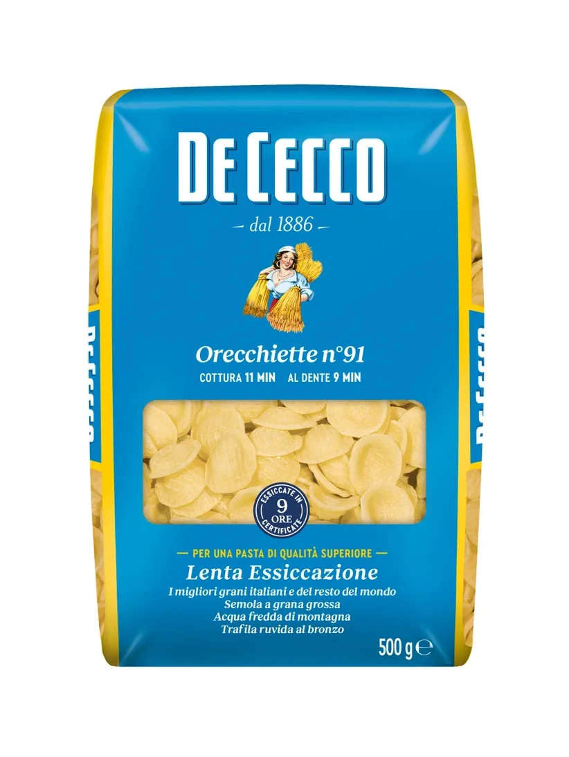 Макароны "DeCecco" Orecchiette n.91 500 гр.