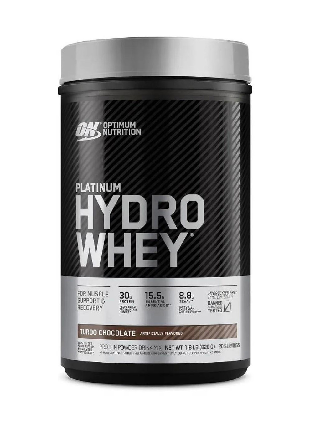 Сывороточный протеин Optimum Nutrition Platinum Hydro Whey– Турбо Шоколад