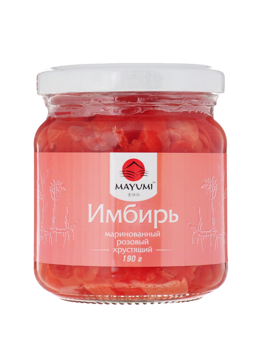 Имбирь "Mayumi" Маринованный, 190 г