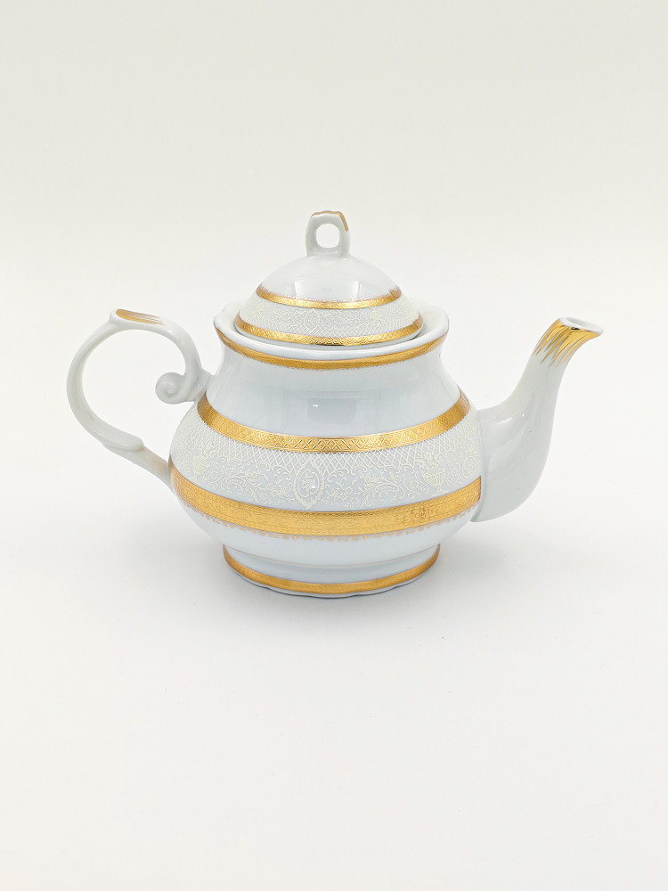 Фарфоровый чайник «Golden Elegance» 1л