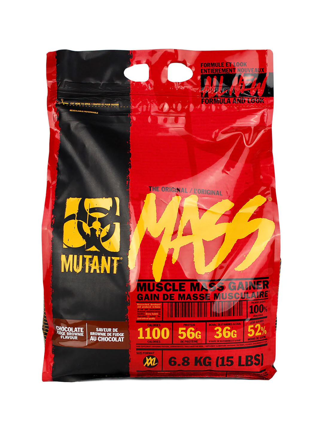 Гейнер MUTANT - Mass Gainer / 6,8 kg / Chocolate Fudge Brownie Flavour