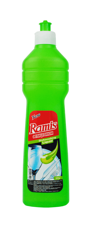 СРЕДСТВО ДЛЯ МЫТЬЯ ПОСУДЫ «RAMIS» ЯБЛОКО