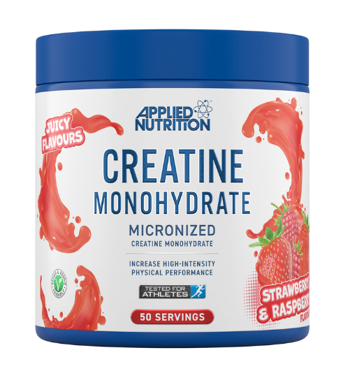 Креатин моногидрат Micronized Клубника и малина — 250 г / 50 порций