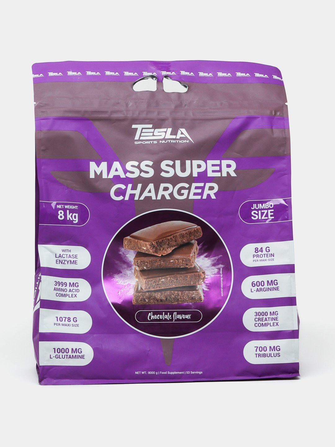 Гейнер Tesla Nutrition Mass Super Charger, 8 кг