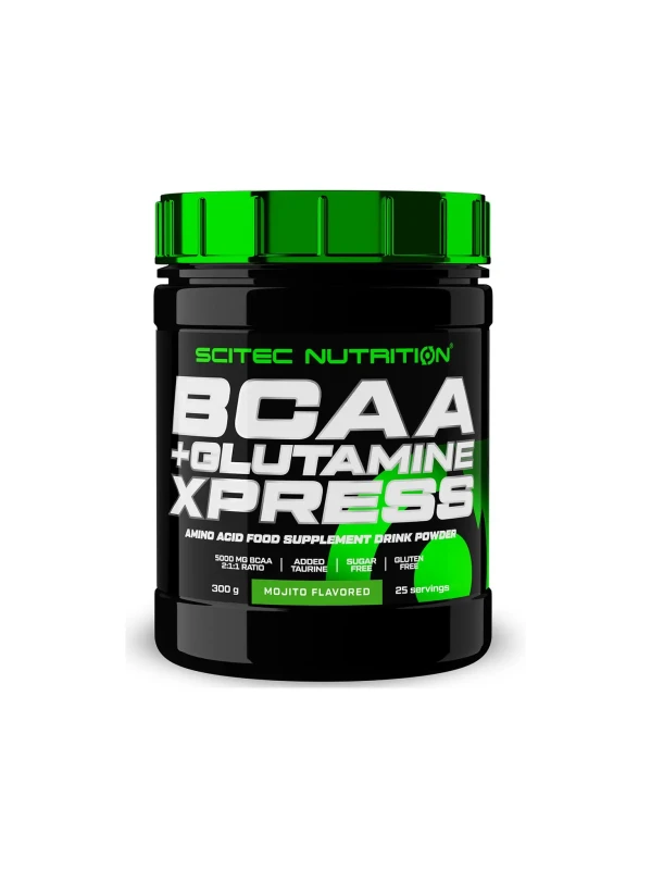 Аминокислоты Scitec Nutrition BCAA + Glutamine Xpress Mojito 300гр