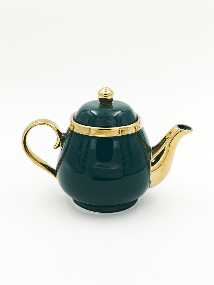Керамический чайник "Elegant Emerald Teapot", 800мл