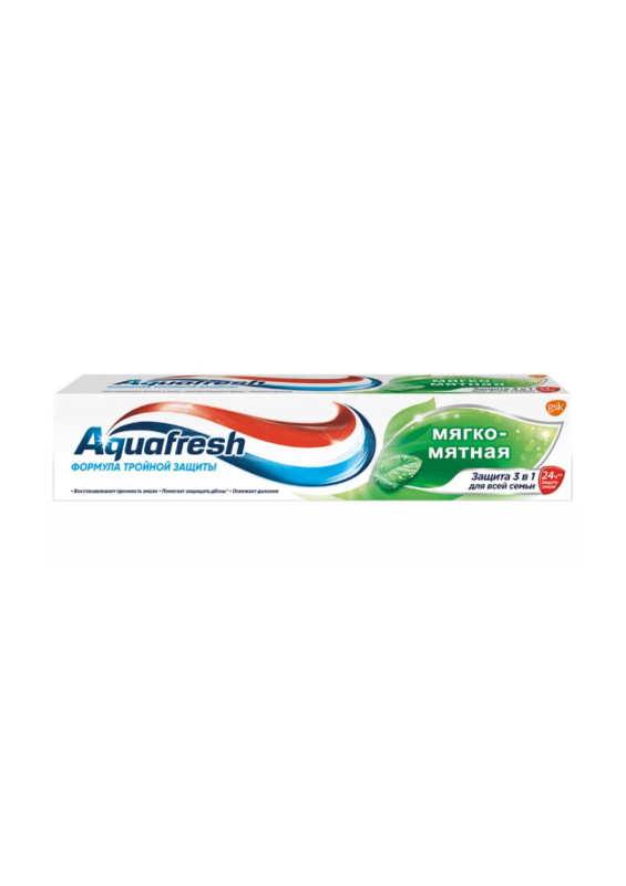 Зубная паста Aquafresh "Мягко-мятная", 100 мл