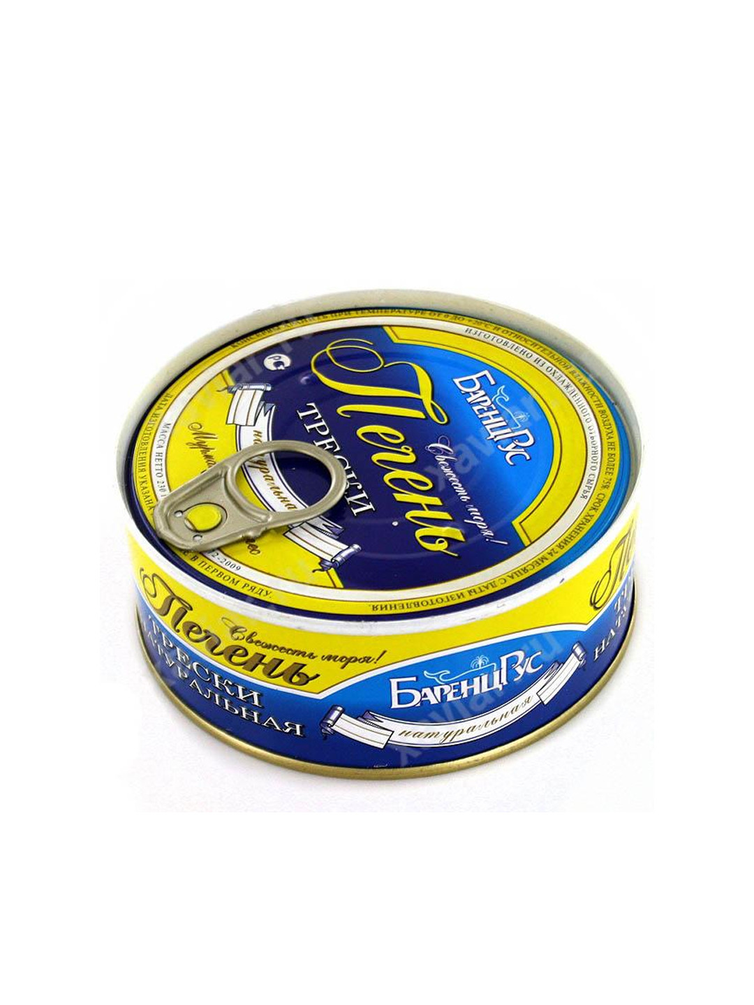 Печень "БаренцРус" Трески, 230 г