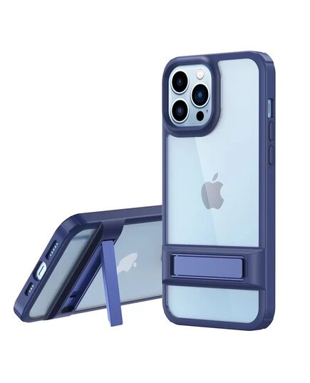 Прозрачный чехол для iphone со стойкой