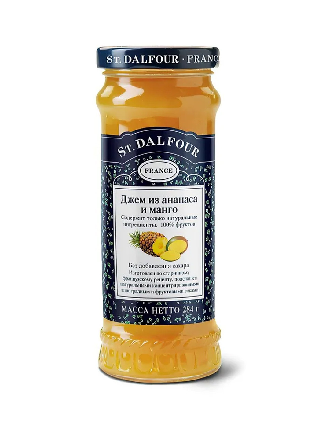 Джем "St. Dalfour" из Ананаса и манго, 284 г