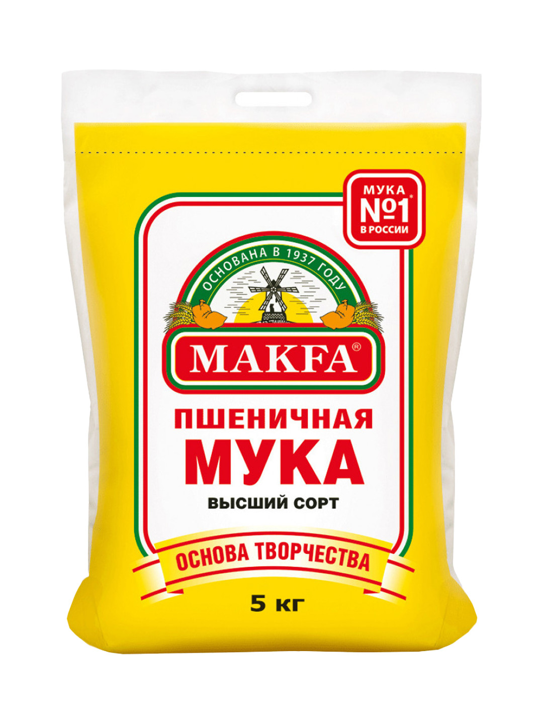Мука "Макфа" Высший Сорт, 5 кг