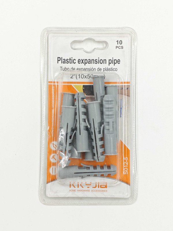 Пластиковые дюбели 10×50 мм (2") 10 шт