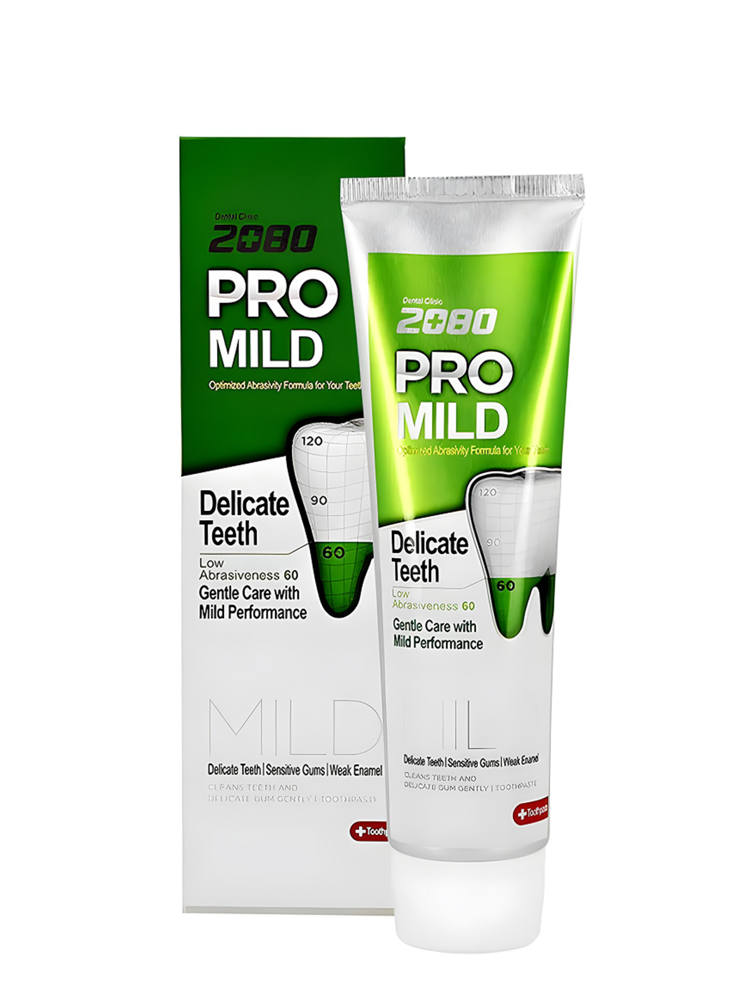 Зубная паста для чувствительных зубов 2080 Pro Mild от Dental Clinic (125 gr)