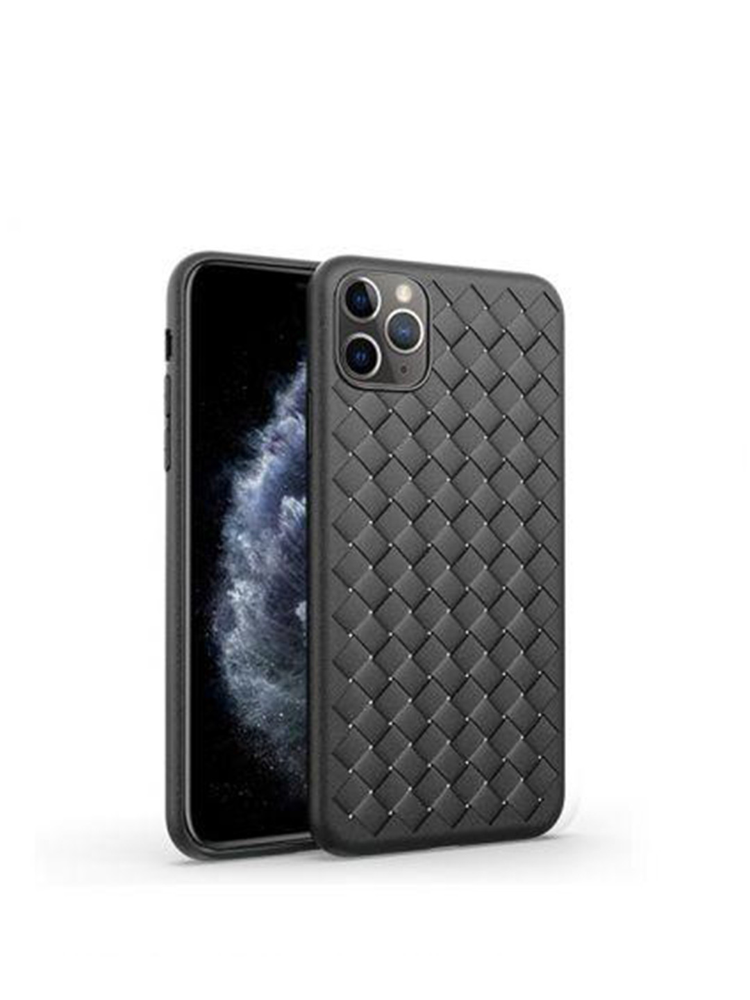 Плетенный чехол для iPhone(Черный)