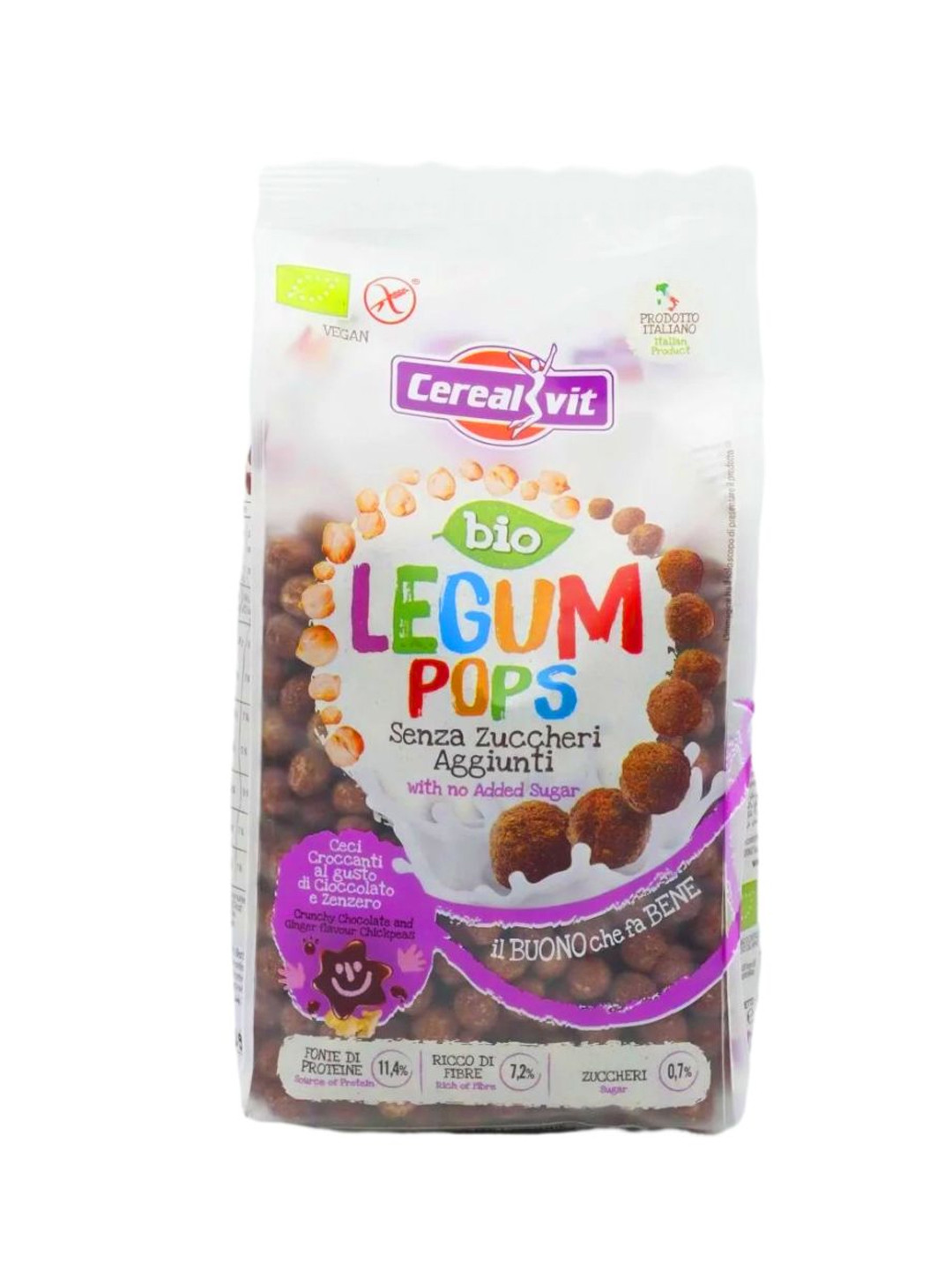 Хлопья "CerealVit" Legum Pops, 175 г