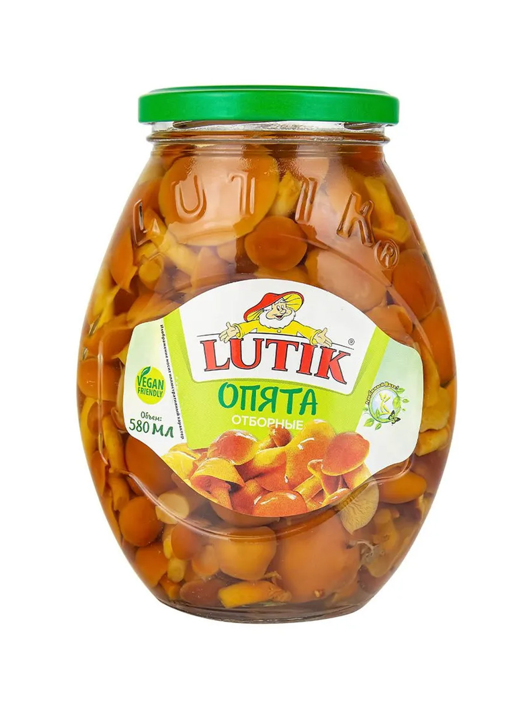 Отборные опята "Lutik", 580 мл