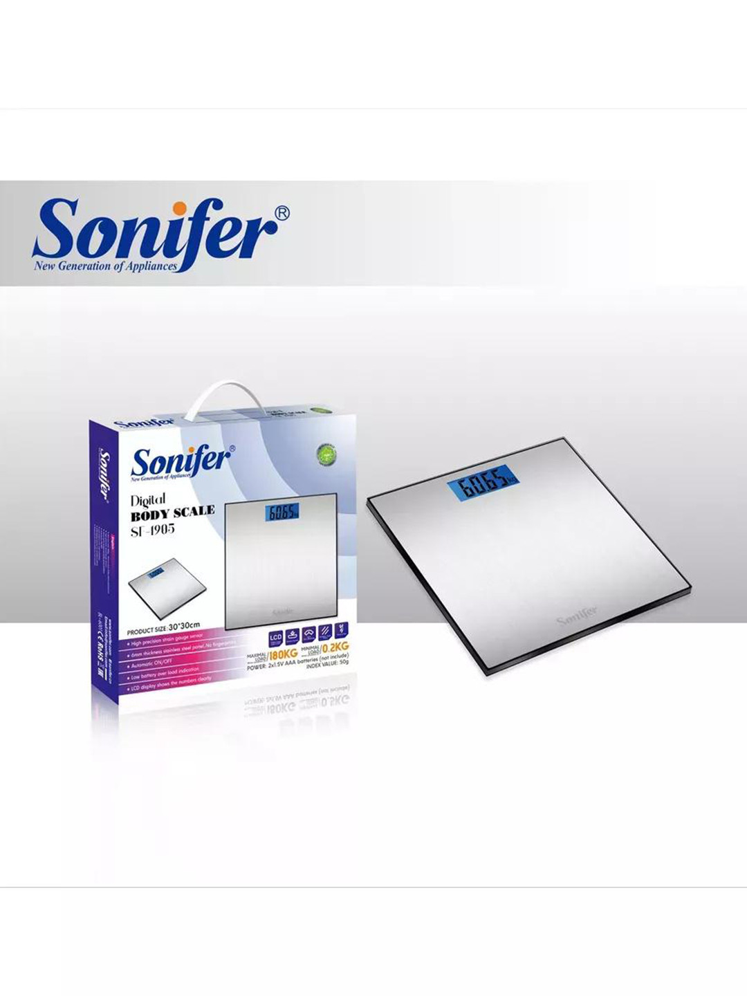 Весы напольные Sonifer SF-1905