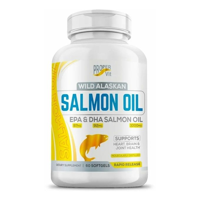 Рыбий жир Proper Vit Wild Alaskan Salmon Oil 1000mg – 60 капсул