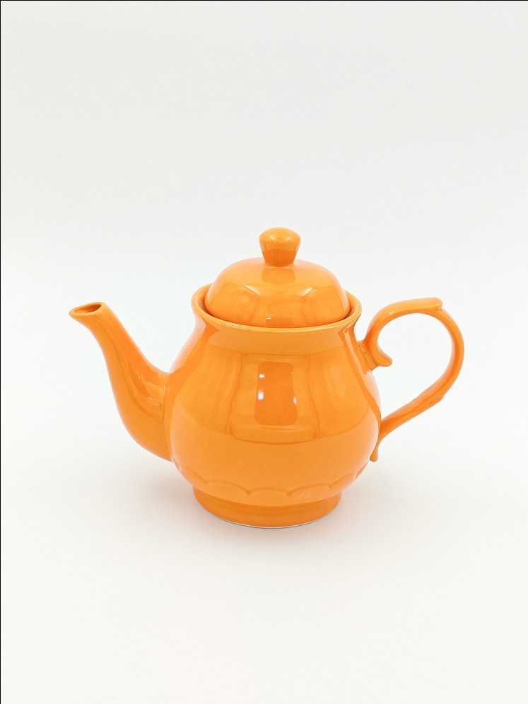 Керамический чайник "Elegant Orange Teapot" 800мл