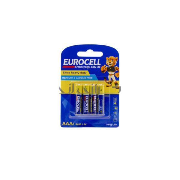 Батарейка Eurocell AAA4 Extra Heavy Duty
