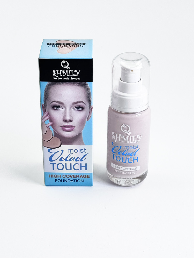 Тональный крем SHMILY Moist Velvet Touch High Coverage Foundation, 45 мл